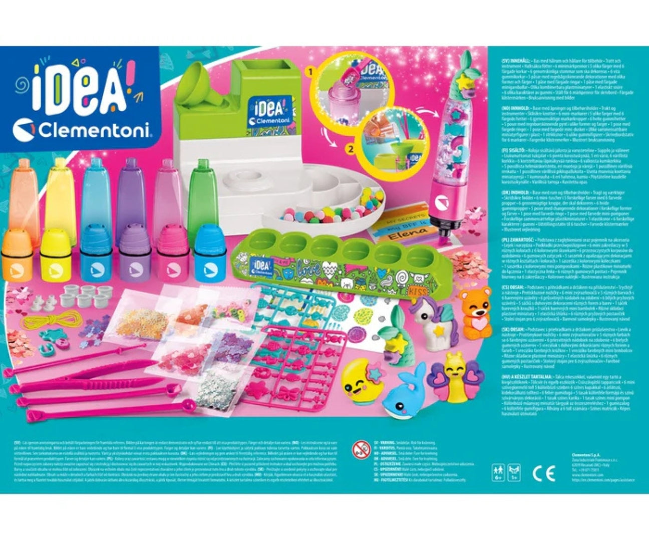 Clementoni Idea 18127 Művészeti ötletek - Marker Factory