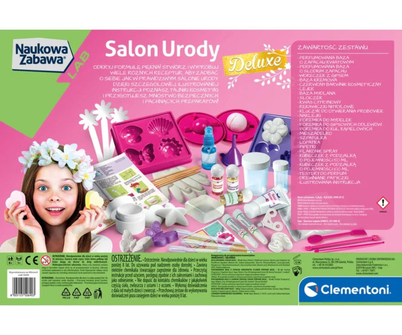 Clementoni Tudományos Szórakoztató Laboratórium 50690 Szépségszalon