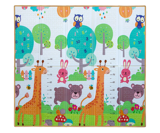 Hajtogatott habszivacs játszószőnyeg Játék Zsiráf T1