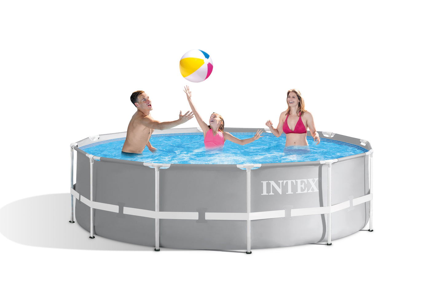 Intex 26716NP Prizma keretes medence szűrőpumpával és létrával 366 cm x 99 cm