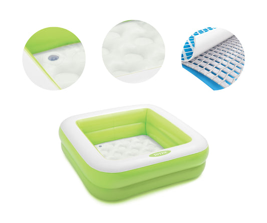 Intex 57100NP zuhanytálca doboz 86cm x 86cm x 25cm zöld