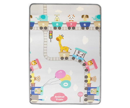 Kinder Trains feltekerhető habszivacs szőnyeg