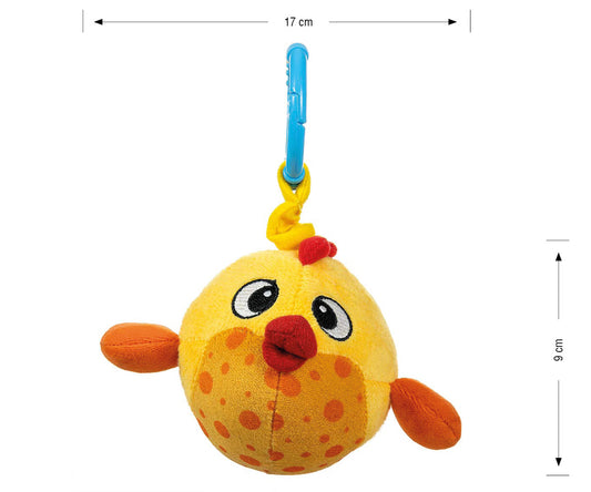 Milly Mally plüss függőjáték - Halacska - 2882 SÁRGA