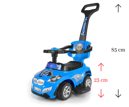 Milly Mally Ride On Happy Blue