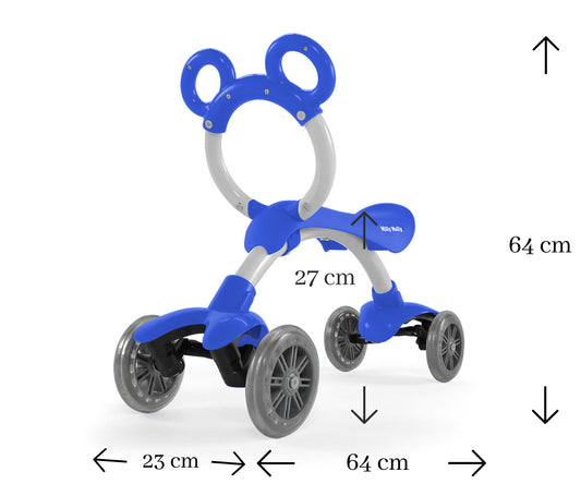 Milly Mally Ride On Orion Flash Kék