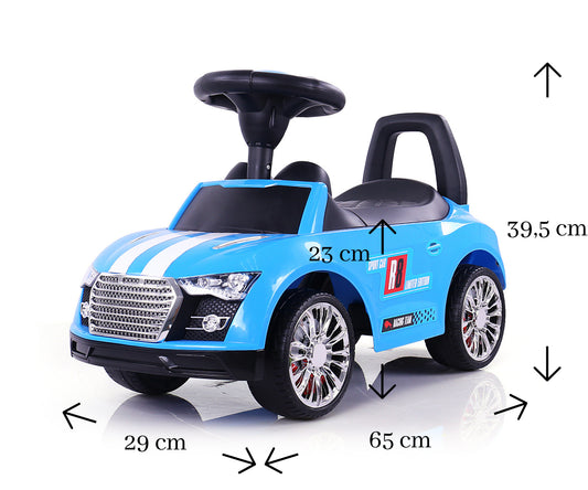 Milly Mally Ride On Racer kék