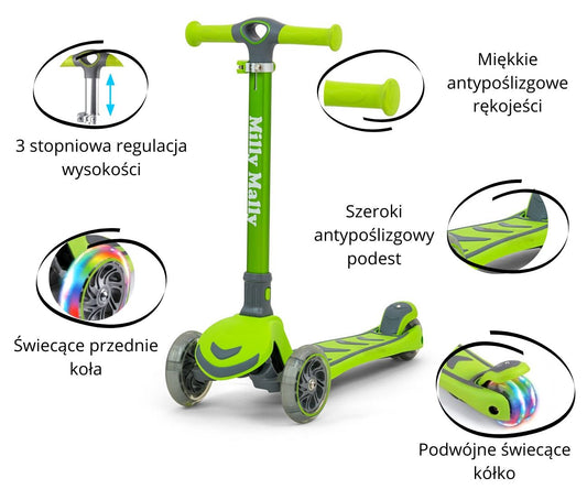 Milly Mally Roller Boogie Green