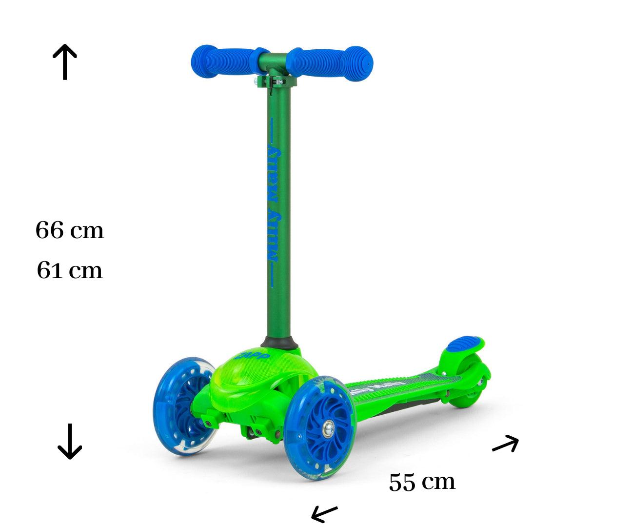 Milly Mally Roller Zapp Green