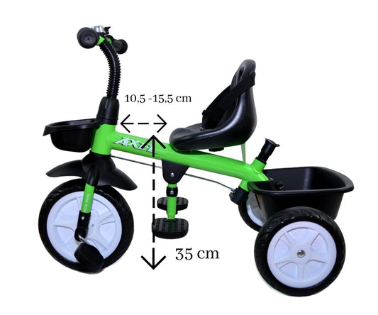 Milly Mally tricikli Axel Green