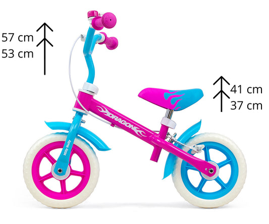 Milly Mally sétakerékpár sárkány fékcukorral