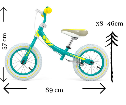 Milly Mally túrabicikli Young Mint