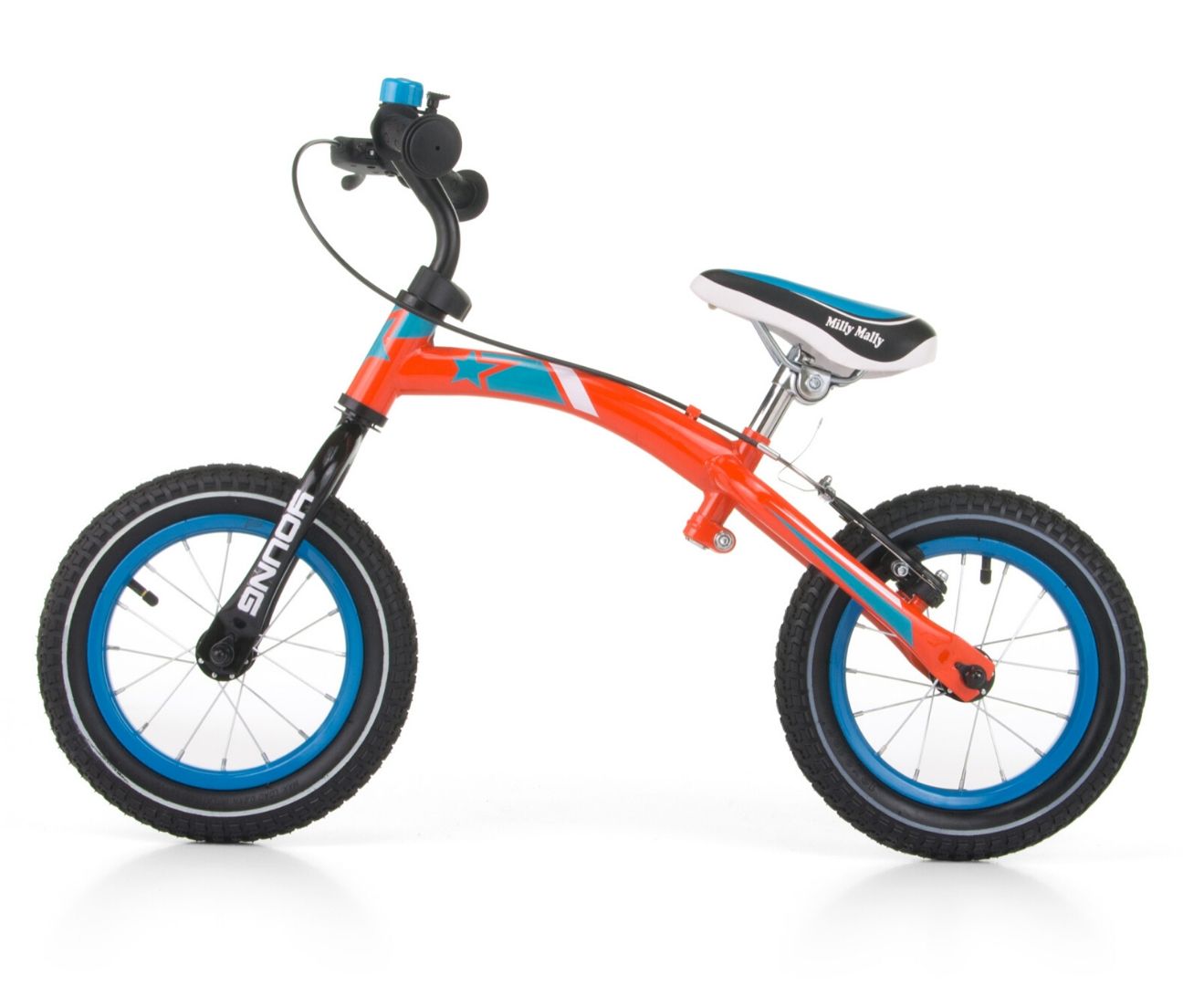 Milly Mally túrabicikli fiatal narancssárga