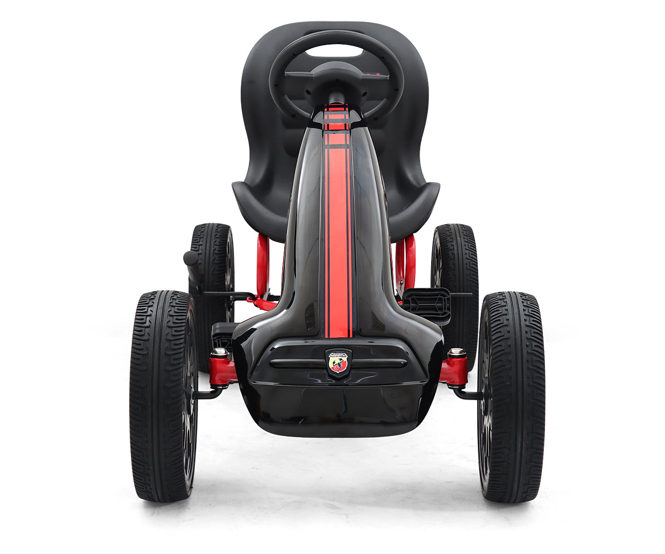 Pedálos gokart Abarth fekete