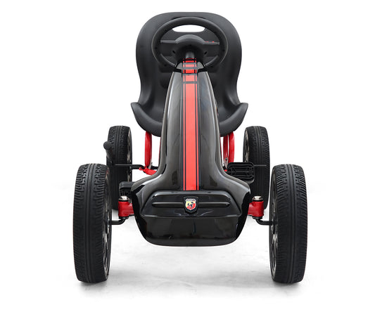 Pedálos gokart Abarth fekete