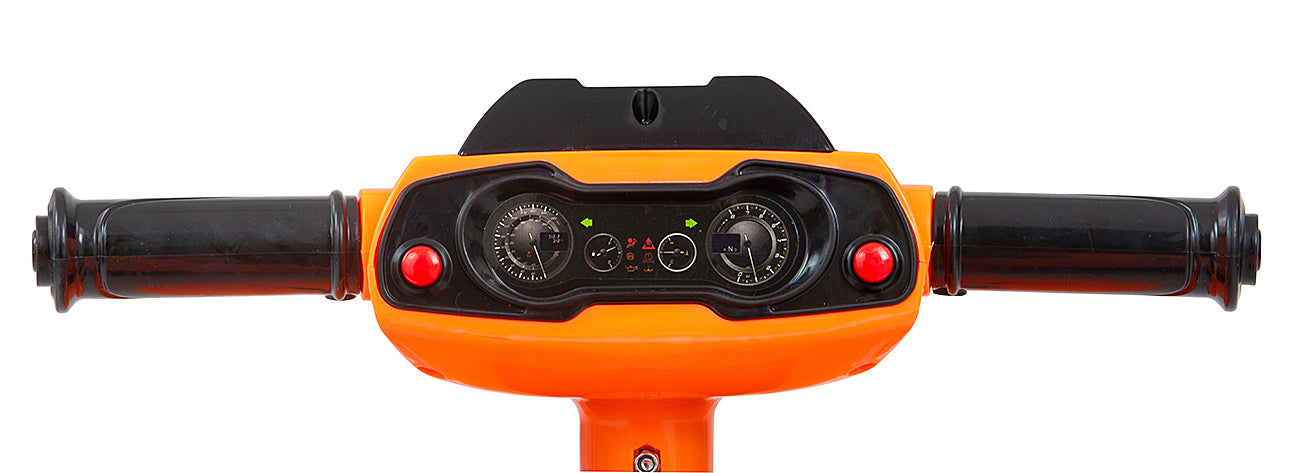 Szörny narancssárga jármű