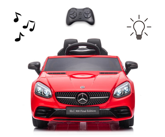 Mercedes-Benz SLC piros akkumulátoros jármű