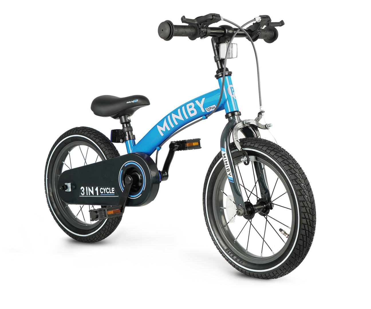 Qplay gyerekbicikli - Miniby futóbicikli 14 hüvelykes kék