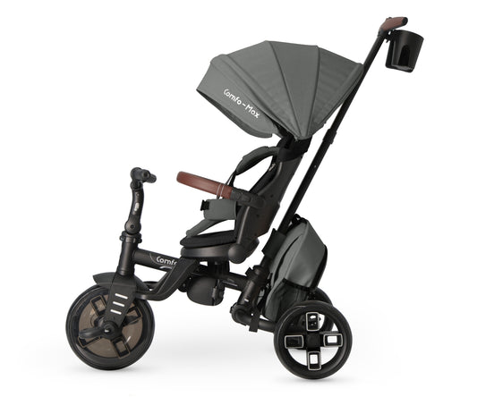 Qplay tricikli Comfo Max szürke