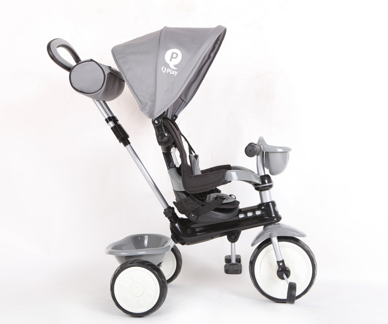 Qplay Comfort szürke tricikli