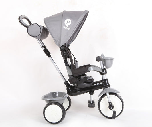 Qplay Comfort szürke tricikli