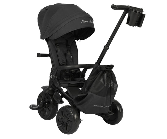 Qplay Nova Max háromkerekű kerékpár fekete