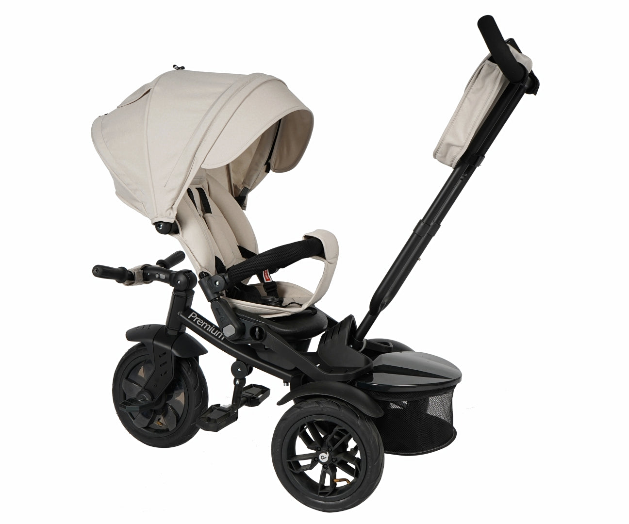 Qplay Prémium bézs tricikli