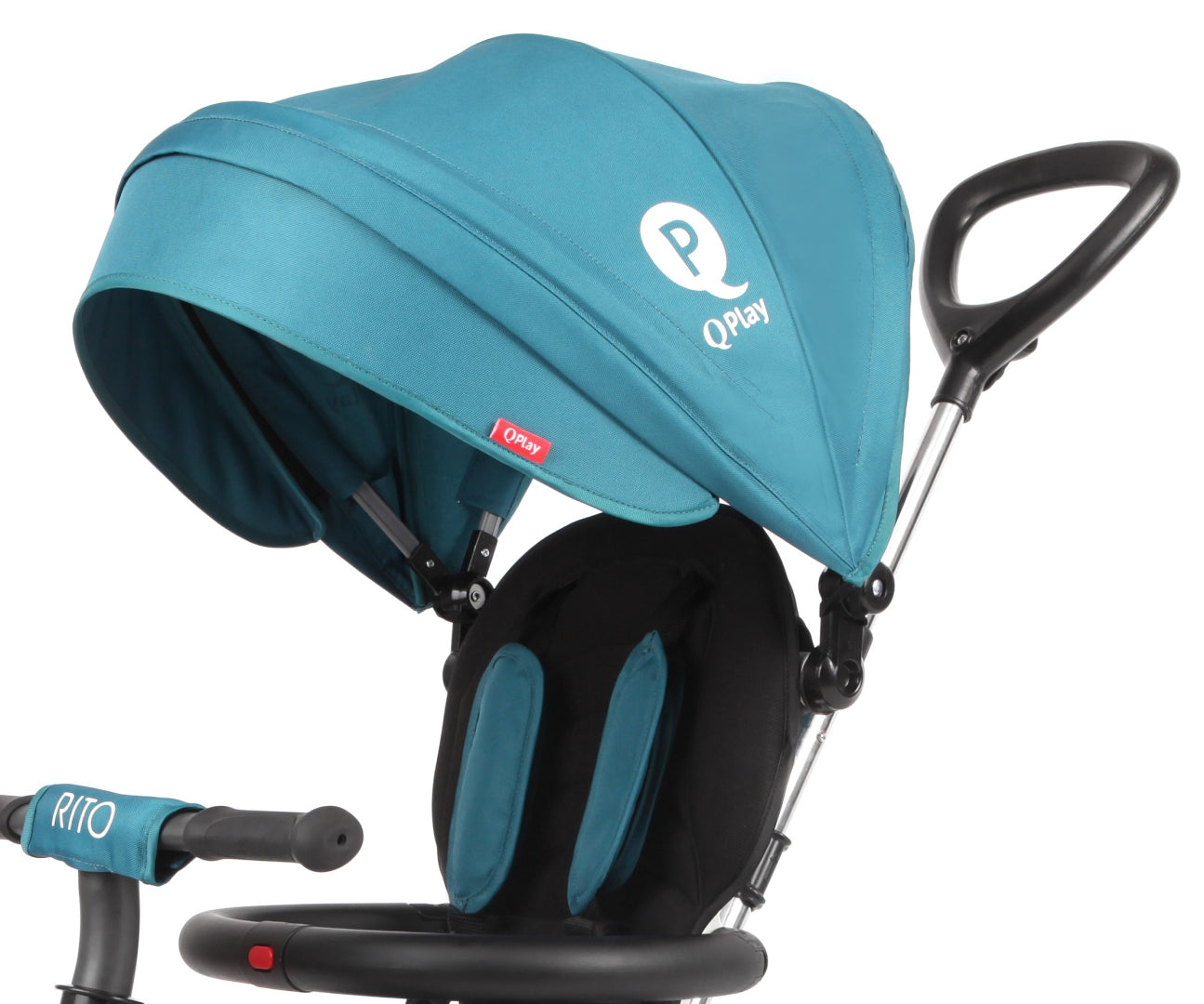 Qplay tricikli Rito Air zöld