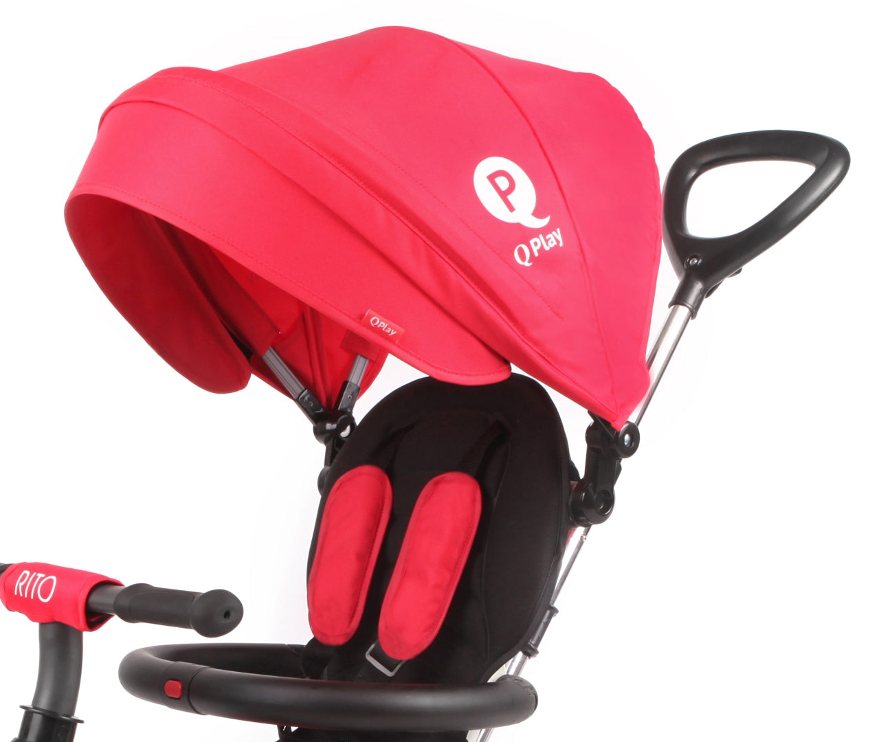 Qplay tricikli Rito Air piros