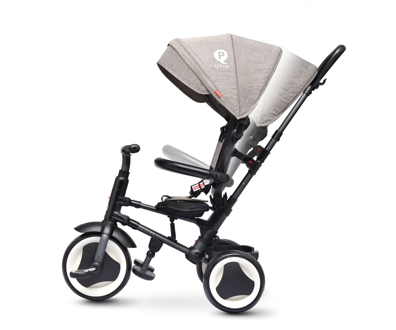 Qplay tricikli Rito szürke