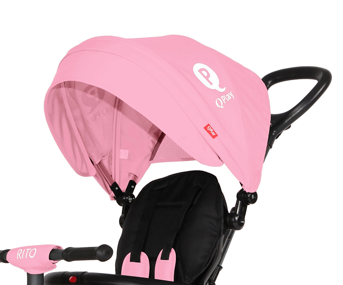 Qplay tricikli Rito rózsaszín