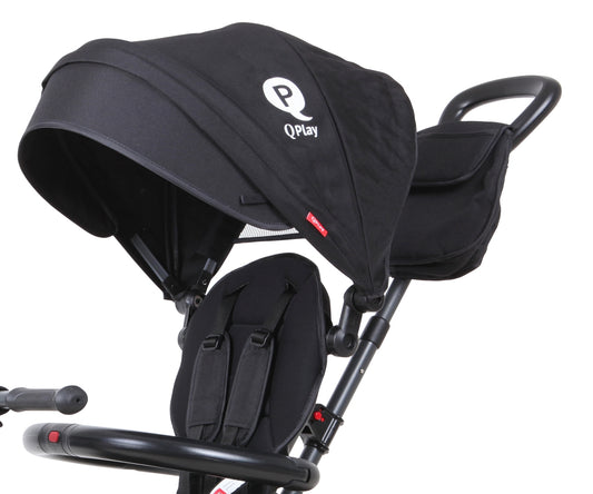 Qplay Tricikli Rito Plus Fekete