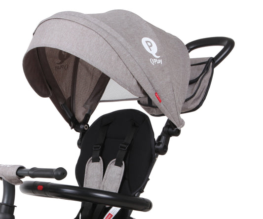 Qplay tricikli Rito Plus szürke