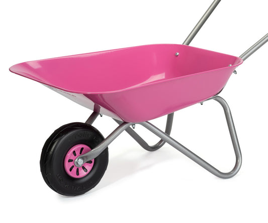 Rolly Toys 274802 Rózsaszín fém talicska