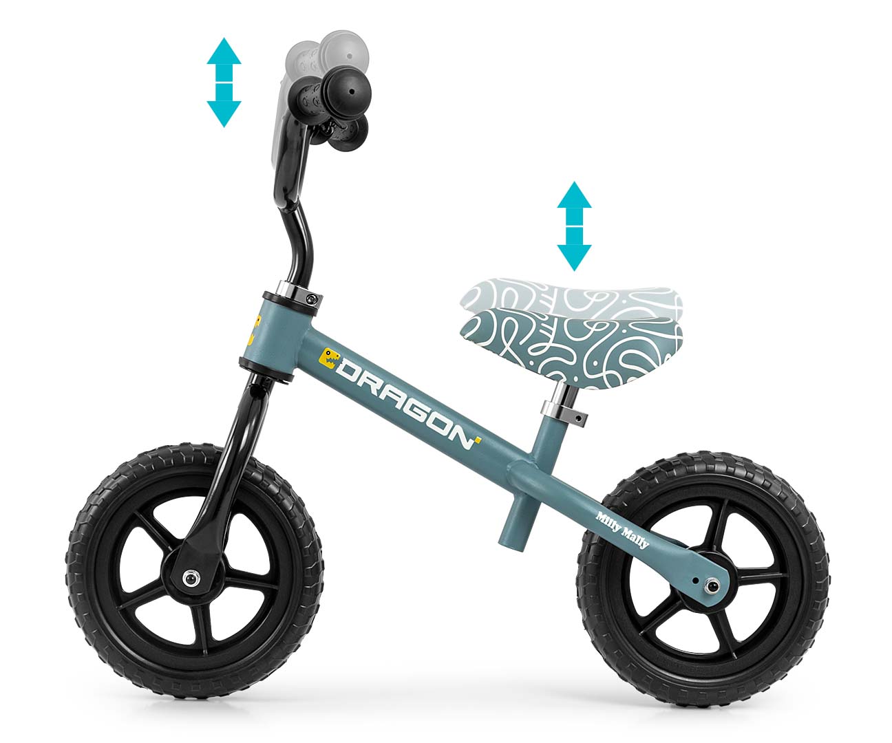 Dragon Denim Balance Bike