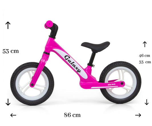 Galaxy Pink Balance Bike