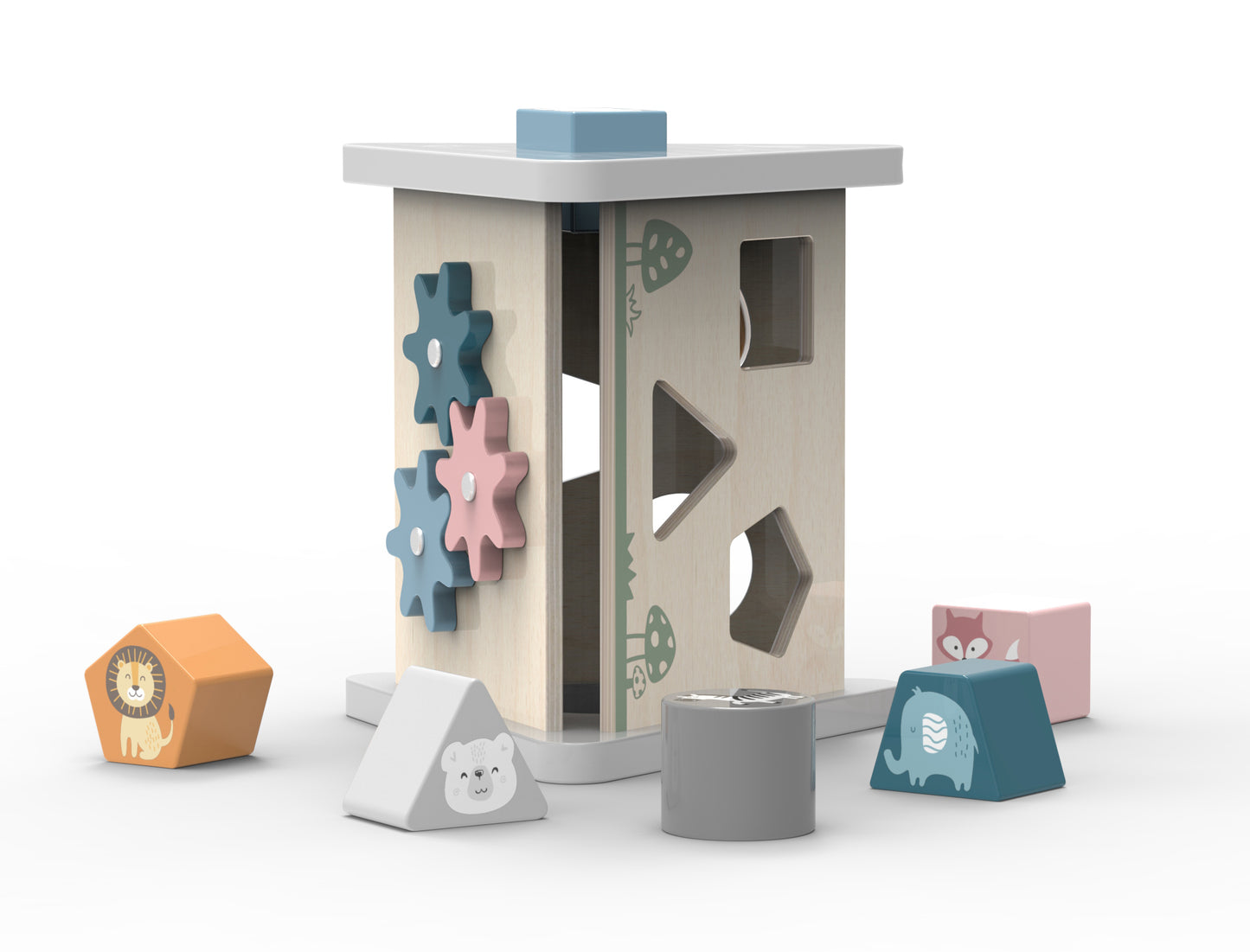 Viga 44007 PolarB Shape Sorter & Gear Play