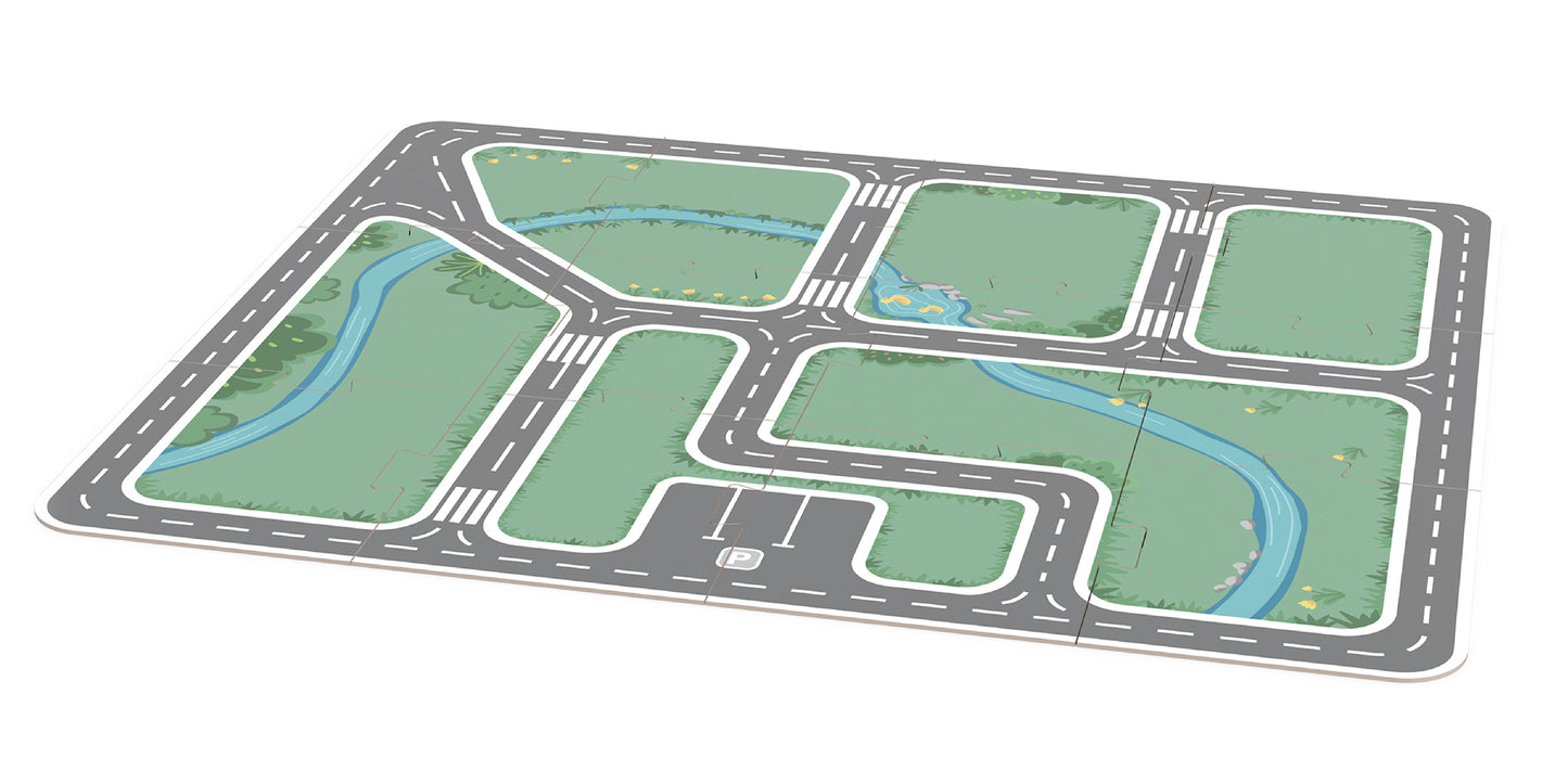 Viga 44040 PolarB modell városi blokkokkal