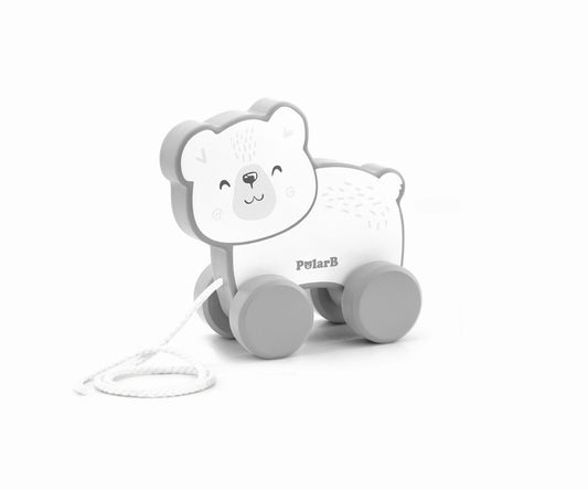 Viga 44227 PolarB Húzókészlet és Piramis - Plüssmackó