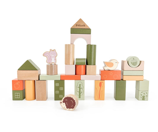 Viga 44230 PolarB Fa kockák 50 darabos