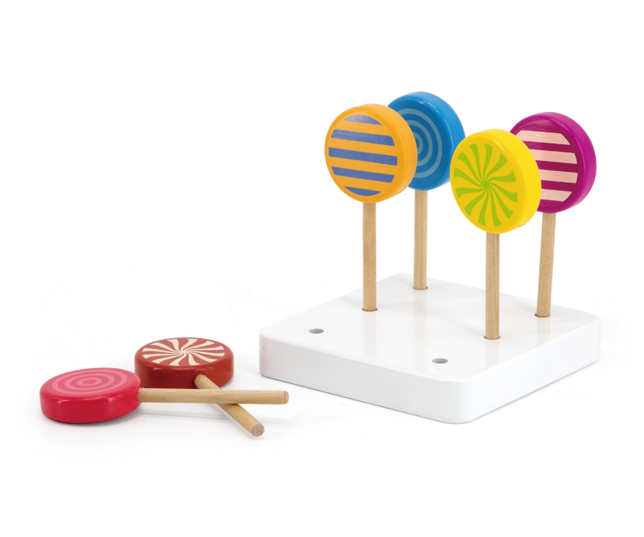 Viga 44529 6 darabos fa nyalókás készlet állványon