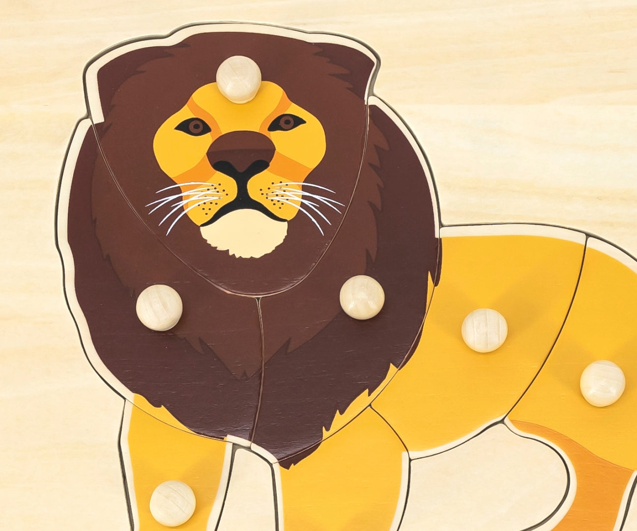 Viga 44602 Puzzle füles párnán - Oroszlán