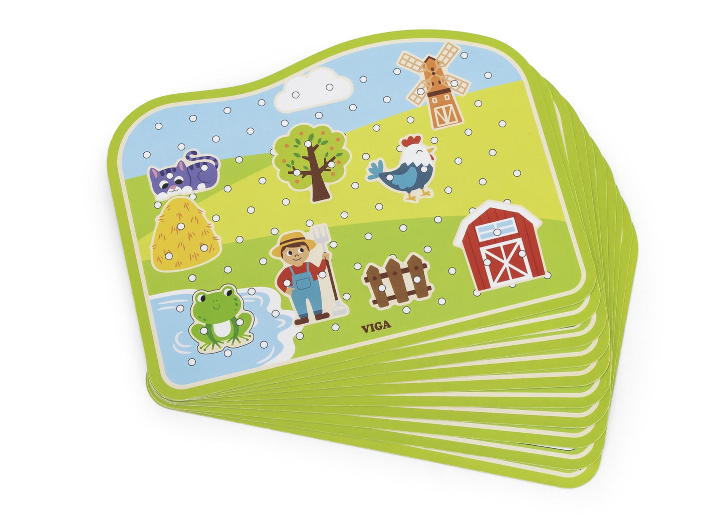 Viga 44637 Farm fűzőjáték