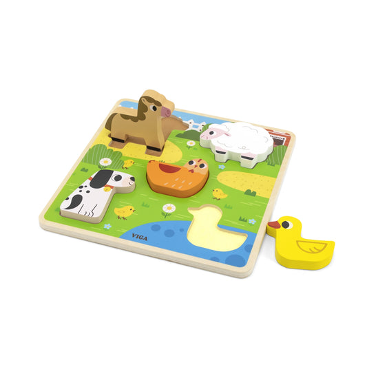 Viga 44662 Fa Puzzle - Farm