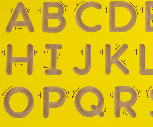 Viga 44696 Fa Rajztábla - Nagybetűk