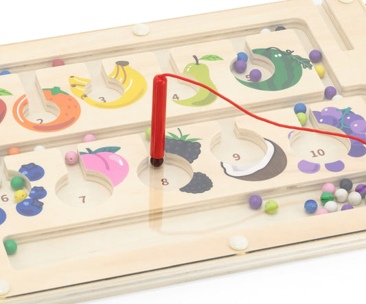 Viga 44745 Mágneses labirintus - Színek számolása és rendezése