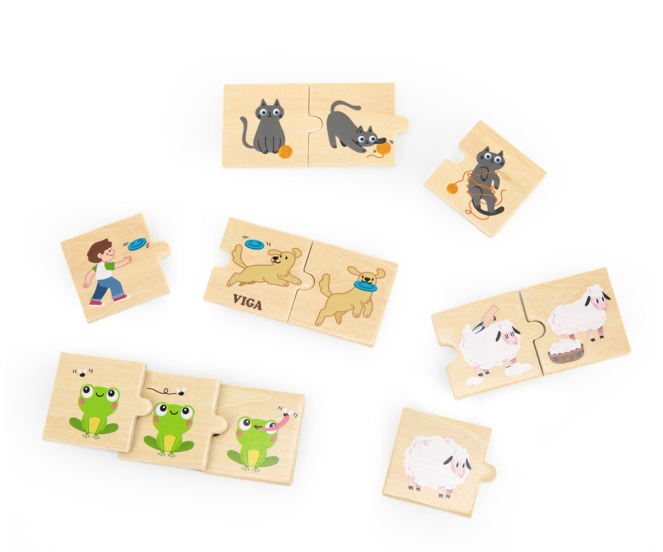 Viga 44751 Természet és Állatok Szekvencia Kirakókészlet