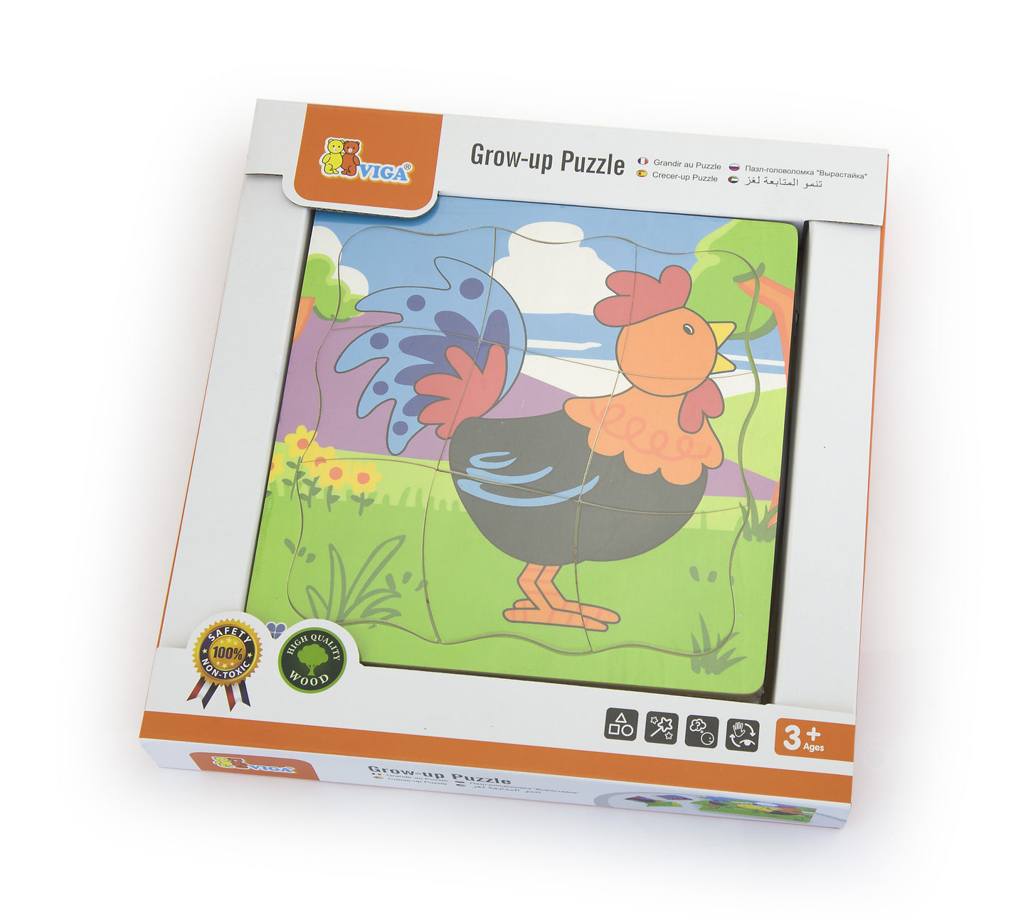 Viga 50113 Növekvő kirakó (Kakas)