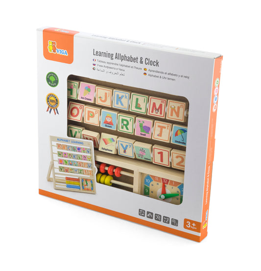 Viga 50124 blokk kirakó - nagybetűs ábécé