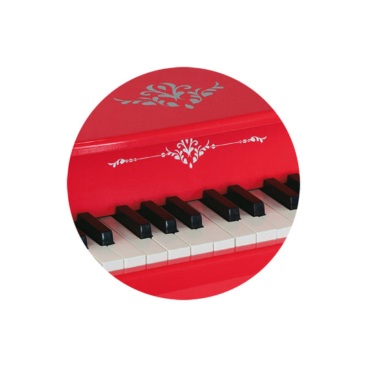 Viga 50947 Első Zongora Gyermekeknek - Piros