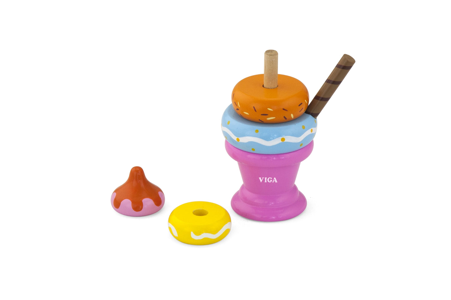 Viga 51321 Playing Food - Sundae-Pink